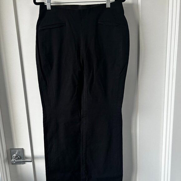 INC Straight Leg Black Trousers - Picture 1 of 10